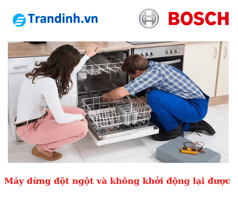 1. Lỗi thường gặp khi sử dụng máy rửa bát Bosch là gì?