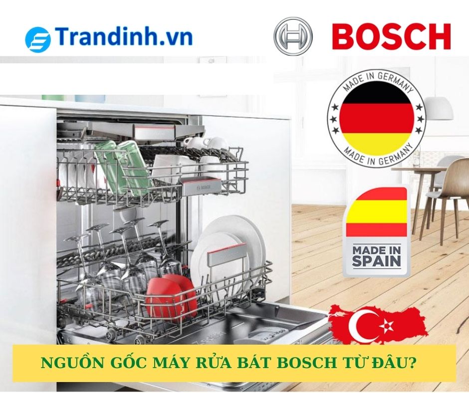 Máy rửa bát Bosch là gì?