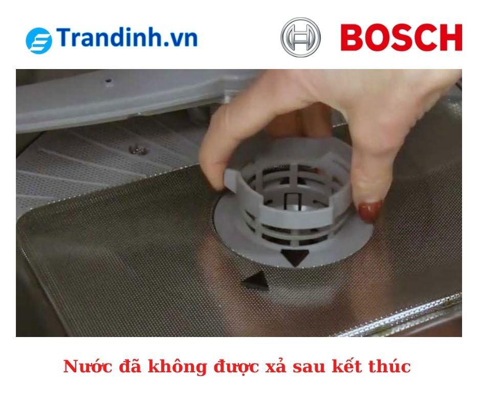 1. Lỗi thường gặp khi sử dụng máy rửa bát Bosch là gì?