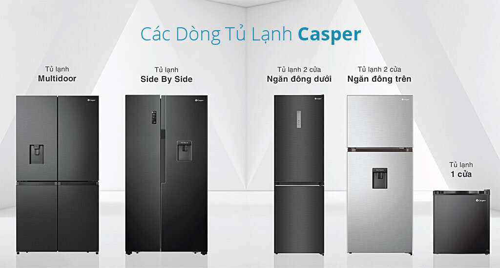 Tủ lạnh Casper Inverter
