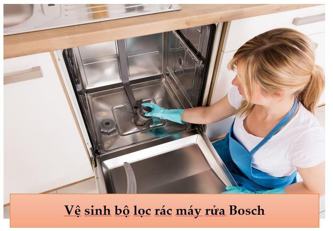 1. Hướng dẫn vệ sinh máy rửa bát Bosch