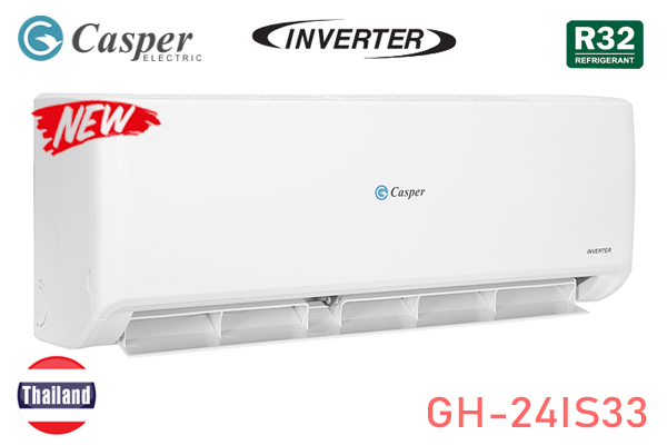 3. Điều hòa Casper 2 chiều 24000BTU inverter GH-24IS33