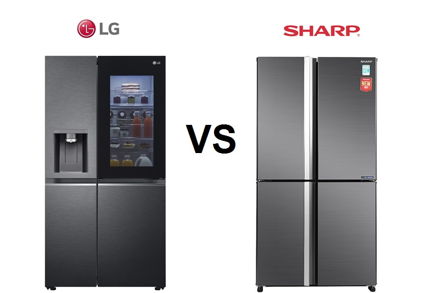 So sánh tủ lạnh LG và Sharp: Nên mua loại nào ?